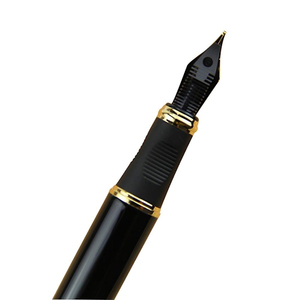 Jinhao X450 Fyllpenn Svart Medium Nib Guld Trim Fyllpenn