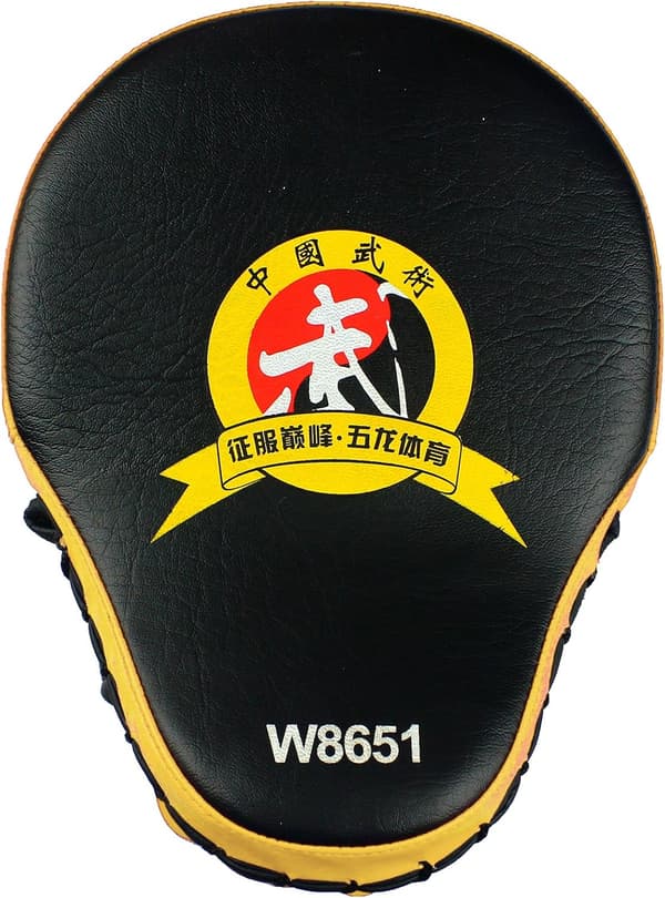 Bokse MMA Punching Mitts Focus Pads, Gul (1 par)
