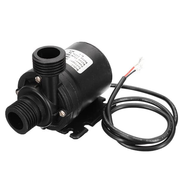 Dränkbar akvariepump, liten bottensugpump, tystgående vattenfiltreringspump, vattenbytesförstärkare, amfibisk, 24V, 5M lyfthöjd.