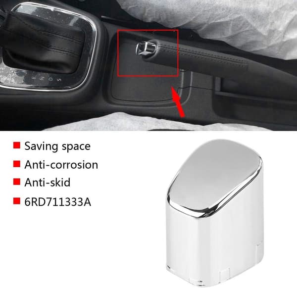Håndbremse-knap til Corsa D -- Autodele Distribution Komponenter 6Rd711333A Bil Håndbremsegreb Parkeringsknap Dæksel