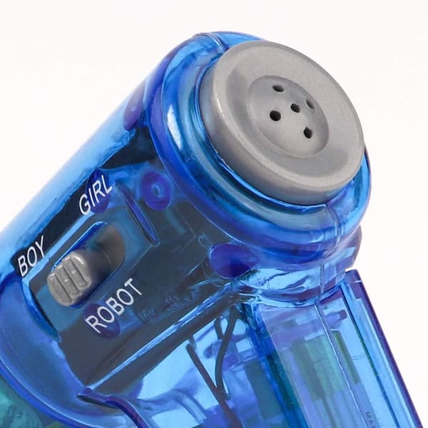 1 Mini Megafonleksak, Rolig Högtalarleksak i Plast (Batterier Ingår Ej)