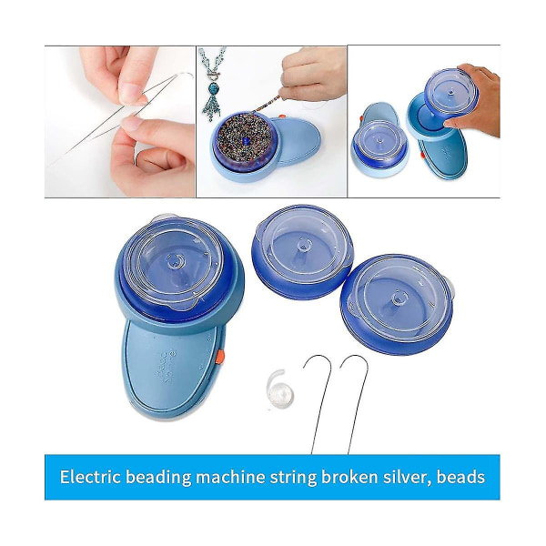 Elektrisk perlespinder til smykkefremstilling Automatisk perleværktøj med batteridrevet perlespinder