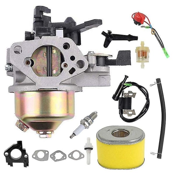 Förgasare Tändspole Luftfilter Kit För Gx340 Gx360 Gx390 Motor