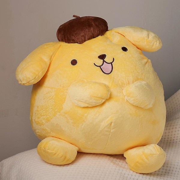 50 cm Sanrio Pompompurin Fyldt Plys Legetøj Stor Størrelse Dejlig Pude Gave Børn Super Blød Pom Pom Purin Plys Dukkeværelse Dekoration