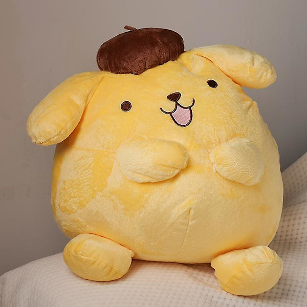 50 cm Sanrio Pompompurin Pehmolelu Iso Koko Ihastuttava Tyynylahja Lapsille Super Pehmeä Pom Pom Purin Plushie Nuken Huoneen Sisustus