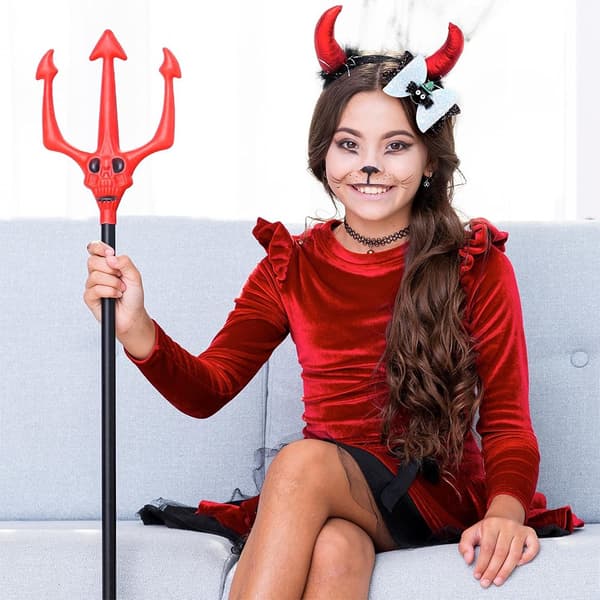 2 stk. Halloween-hårklemmer (glitteredderkoppsløjfe, græskarstil) til piger Cosplay, festdekorationer