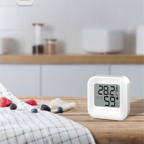 Mini Termometer Hygrometer Mätare LCD Digital Temperatur Hygrometer Sensor Mätare Inomhus Rum