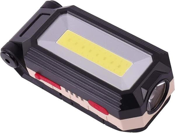 LED Lys Foldbar Bærbar Udendørs Genopladelig Multifunktionel Lys Camping Campinglys Bærbart Batteri Solcellesystem Lys Camping (S, S)