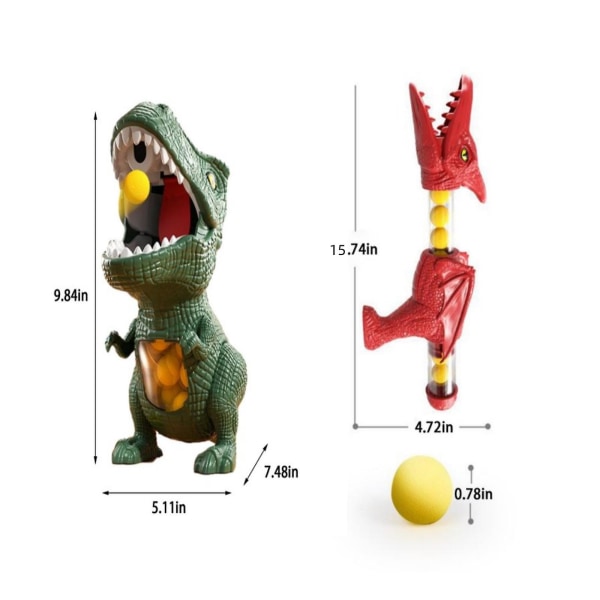 Dinosaur Universal Roterende Spray Dinosaur Børn Skydning Blød Dinosaur Model Legetøj Clearance