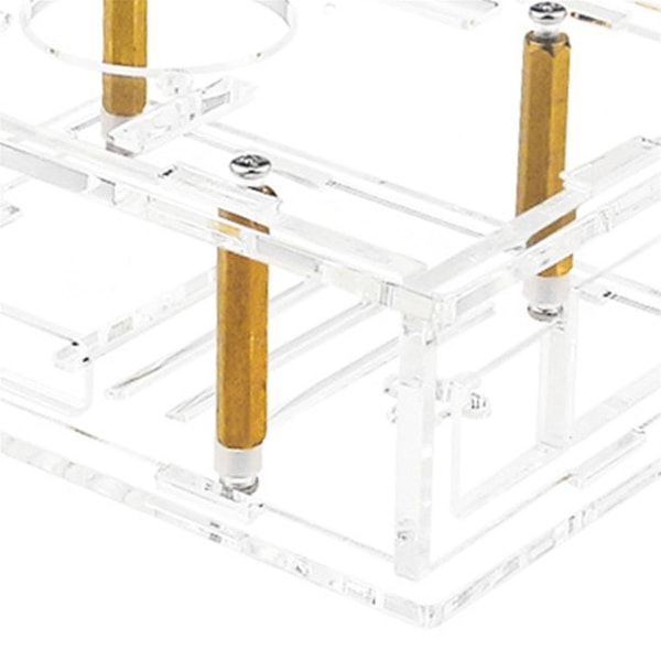 5 stk Akrylveske Transparent Skall Beskyttende Veske For Pi 5