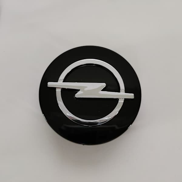 4 stk. 60mm Sorte Opel Bil Hjul Centerkapsler Navkapsler