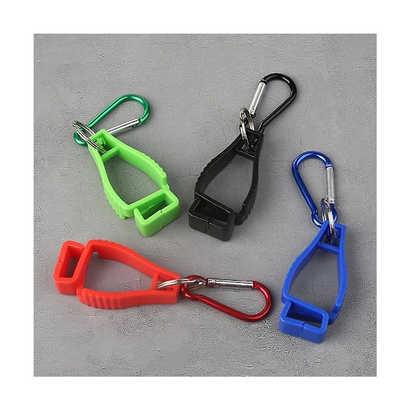 10 stk. Multifunktionelle Handske Klips Hanger Arbejds Klips Arbejds Handsker Sikkerhedsklips Udendørs Handske Klips