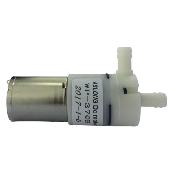 -370b DC Mini Vattenpump 12v Högtryckspump Hushålls Självsugande Högflödes Mini Vattenpump Mo
