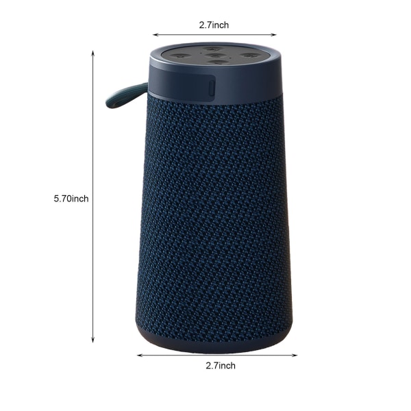 Bluetooth högtalare, Trådlös, Portabel, Ultra Long Standby, Pluggbar subwoofer, Stor volym, Mini Outdoor Home Mini Audio System