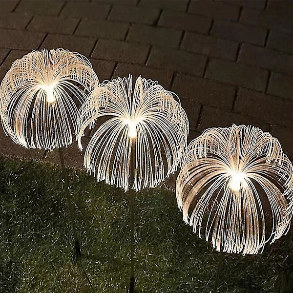 Jouluinen Aurinkovoimalla Toimivat Meduusa Valot Ulkokäyttöön Vedenkestävä Kukat Puutarha Lamppu 7 Väriä Vaihtuva Maisema Piha Patio Polku Joulu Aurinko Valo
