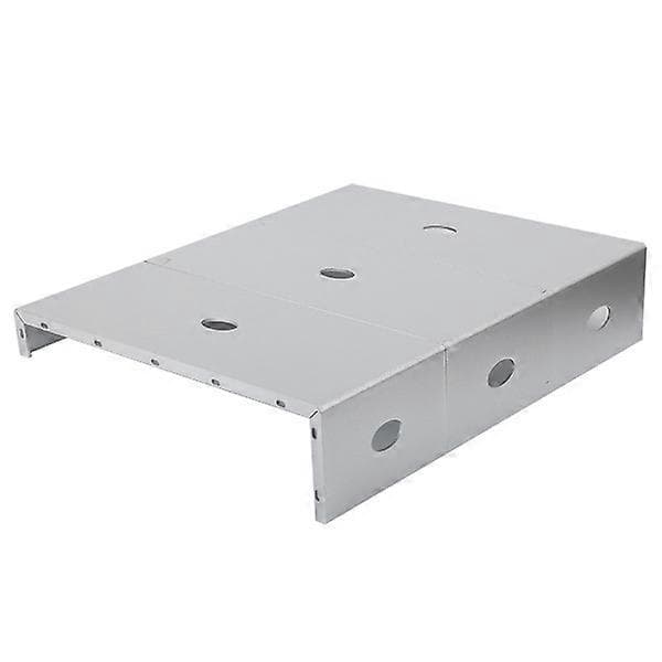 3 stk. Gitarpedalbrett i aluminium for flyeffekter, musikkinstrumenttilbehør, sølv