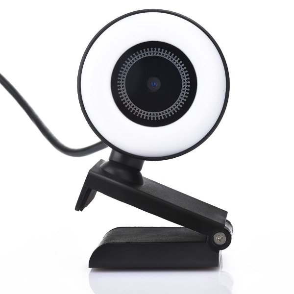 Kamera Webkamera Med Led Lys 1080P Hd Webkamera Autofokus 4Mp mikrofon