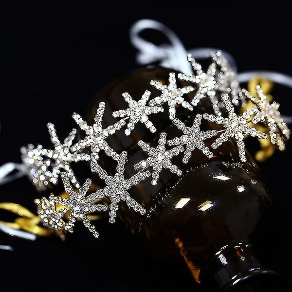 Handgjorda sjöstjärna hårband kvinnor sjöjungfru pannband Kristall huvudstycke hår smycken krona bröllop