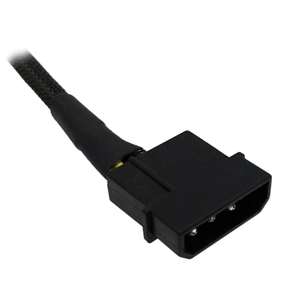 2 st LP4 Molex Hane till CPU 8-pin (4+4) EPS-12V Strömadapter Konverter Ärmkabel 33cm