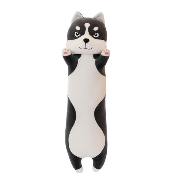 Plush legetøjs hund husky, 70 cm.