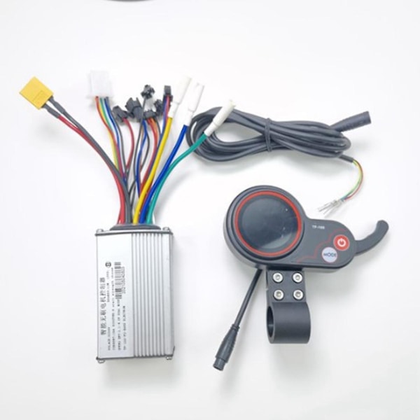 48v/20a 600w Elcykel Scooter Styrenhet Med Gasreglage LCD-Display Hastighet För Cykel Bldc Motor S