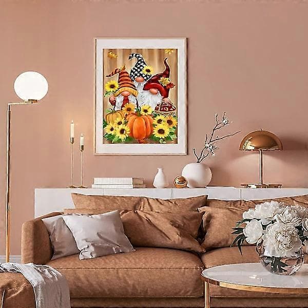 5D Diamantmaling 30x40cm Juledekorasjon 13
