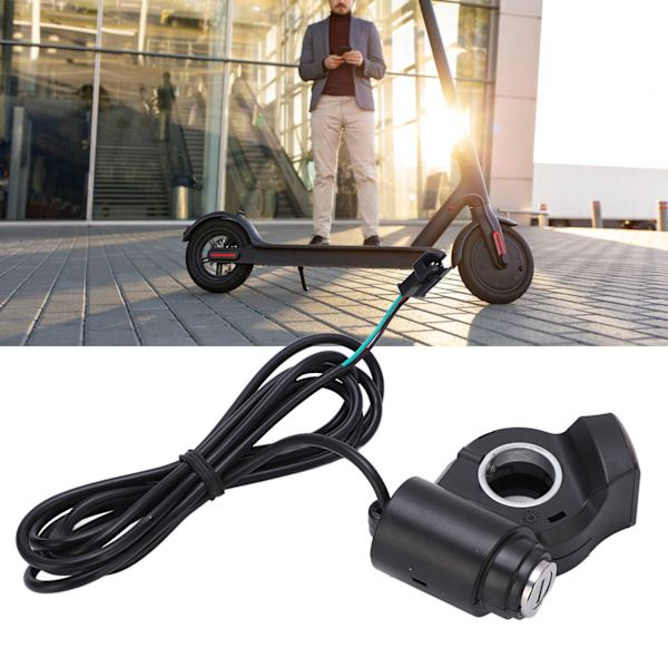 Elektrisk scooter strømafbryder samling digital spændingsdisplay switch scooter tilbehør