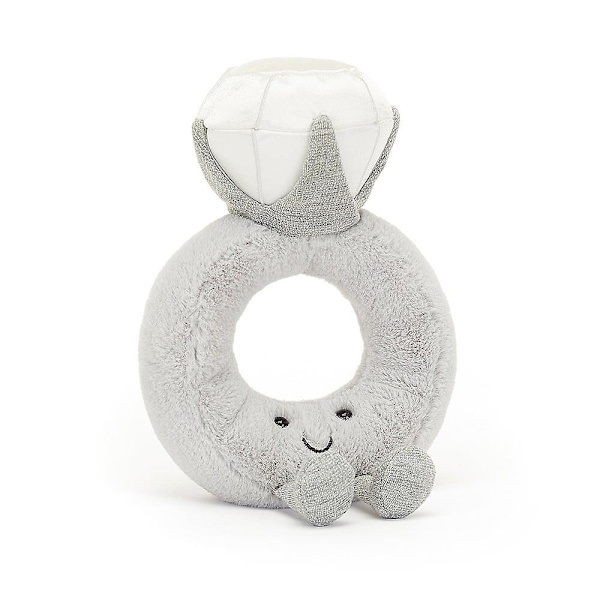 Jellycat Amuseable Fylld Diamant Ring Leksak H20 X B12 CM