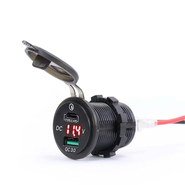 Motorsykkeltilbehør Dobbel USB-laderkontakt Adapterplugg Usb Dc-uttak For Honda Cb500x Cb 500x Cb500 X 2019 2020