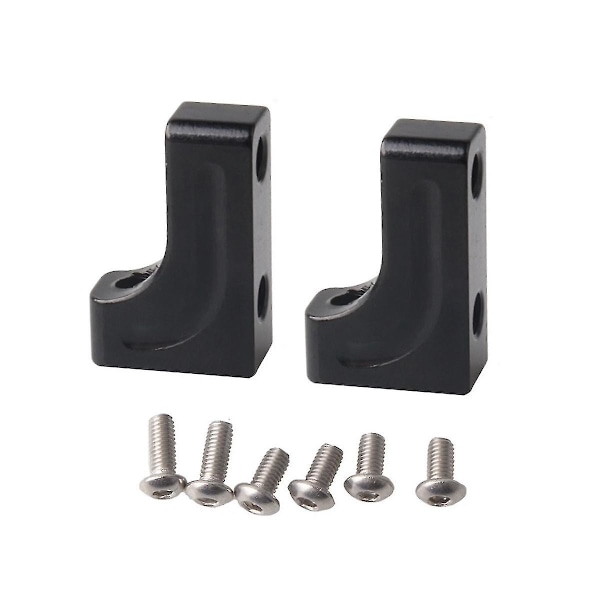 2 kpl Metal Servo Mount Axial Scx10 Wraith Rr10 Capra Smt10 Ax10 1/10 RC Crawler Autolle Parannus