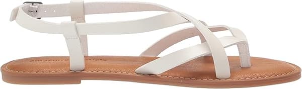 Naisten rennot remmisandaalit White 37