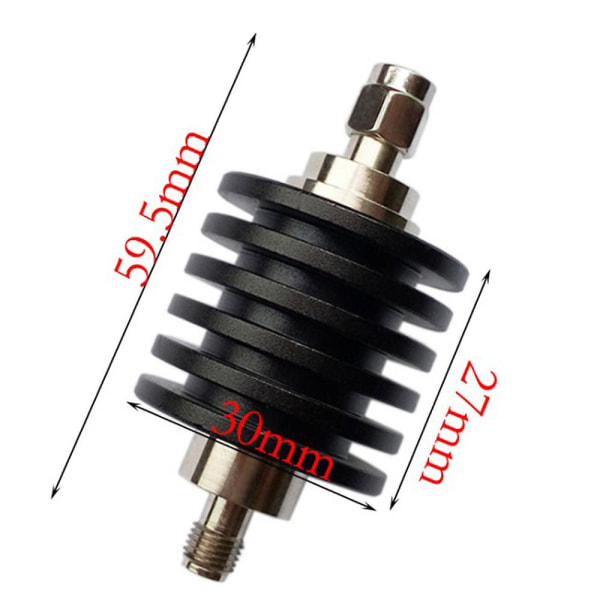 10W Sma-jk RF-vaimennin, DC - 4 GHz, 50 ohmia Sma-vaimennin, 20dB