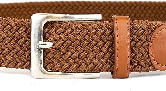 Elastisk flettet linning, unisex avslappet elastisk flettet linning