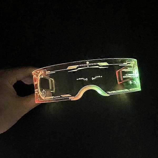 LED-valolasit Punk Future Sci Tech -lasit