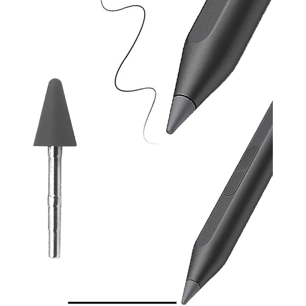 Pennespisser for HP MPP 2.0 Tilt Pen, 4096 Trykknivåer Pennespissutskifting for HP Pavilion X360, Tilt Pen Nib Spiss Påfyll for HP Berøringsskjermenheter S