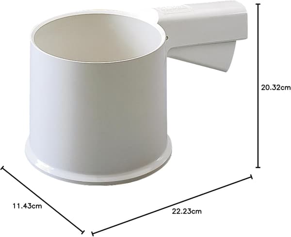 Plastsikt för mjöl - 300g