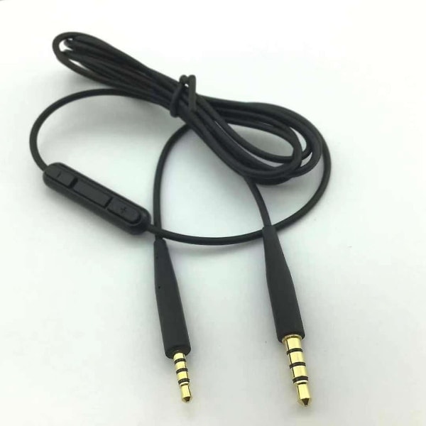 Udskiftningslydkabel med mikrofon til BOSE 700 QC35 hovedtelefoner