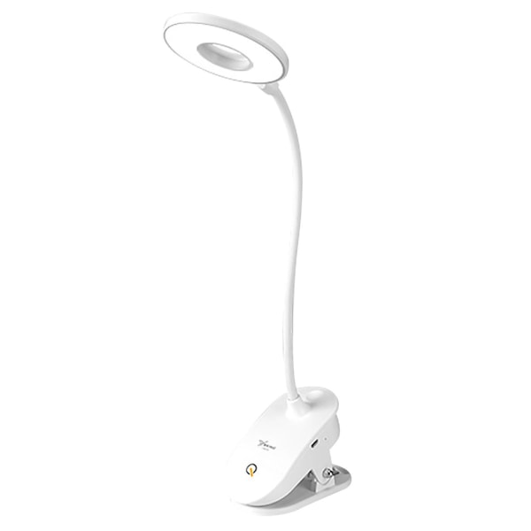 Bordslampor USB Uppladdningsbart Ögonskydd Läsklämma Sovrum Liten Bordslampa Spelrum