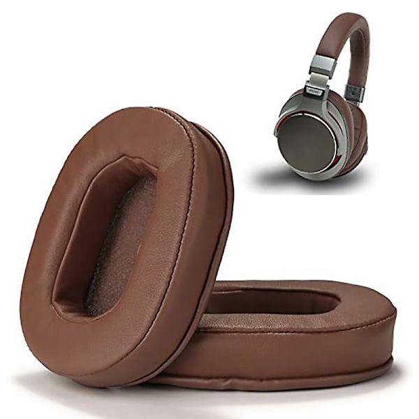 Öronkuddar Minnesskum Öronkuddar Cover Ersättnings Öronkuddar För Ath M50x Passar M40x M30x M20 Brun