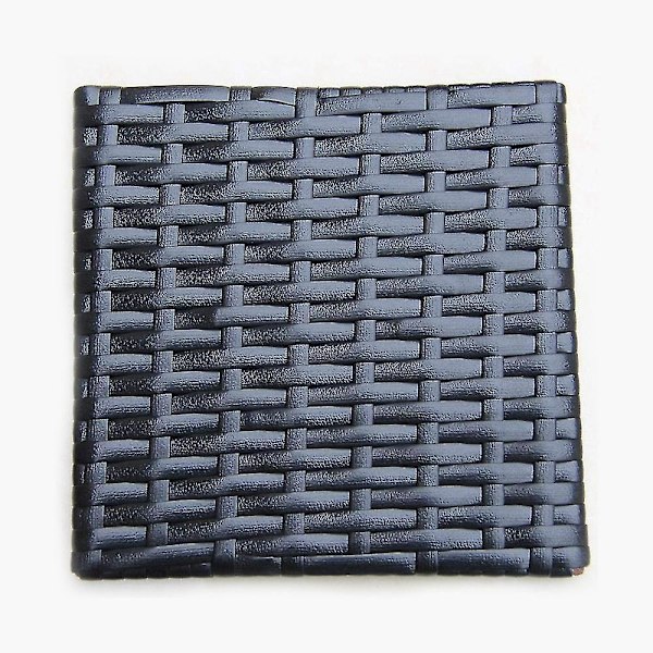 Vävd Rattan och Plast Vicker Reparationsmaterial för Trädgårdstol, Svart Bord, Utemöbler - Korg Handgjord