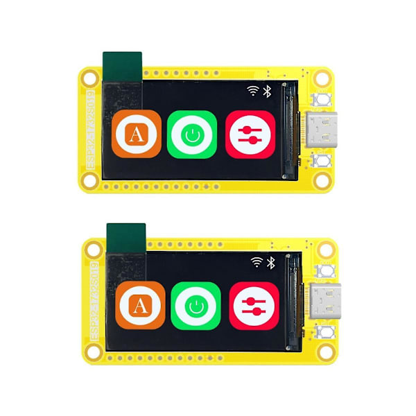 2 kpl Esp32-s3 kehityskorttia 1,9 tuuman näytöllä Lvgl kehityskortti Wifi&bluetooth 170x320 Älykkäät näyttöruudut