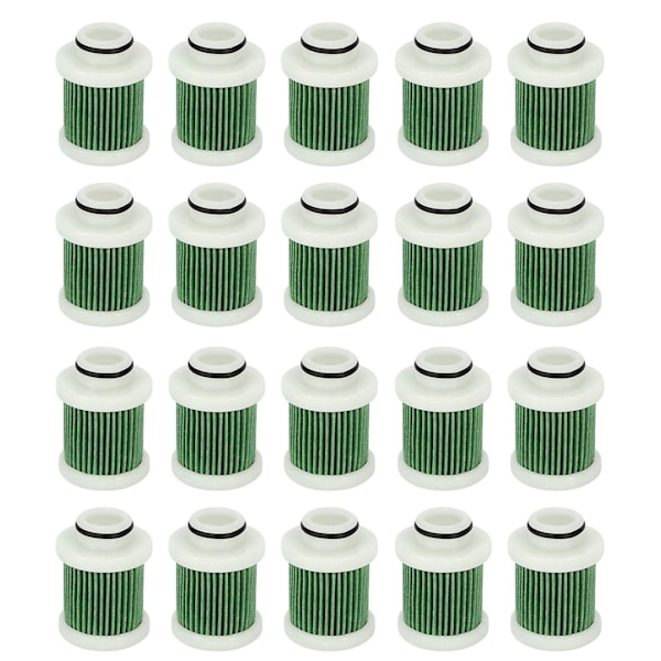 20 kpl 6d8-ws24a-00 4-tahti polttoaineen suodatin 40-115hv F40a F50 T50 F60 T60 moottorille veneen perämoottori Ac