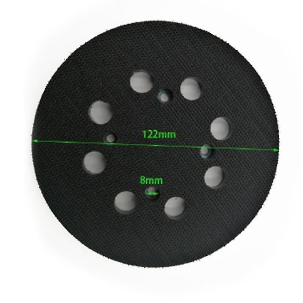 5-tommers krok- og løkkemetallbakplate - egnet for Dwe6423/6423k Dwe6421/6421k tilfeldig