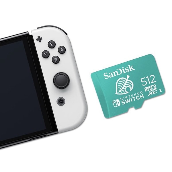 Dedikeret hukommelseskort 512GB ægte Nintendo Switch TF-kort