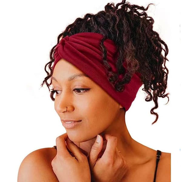 Hårbånd Dame Boho Pandebånd, Bredt Pandebånd, Elastisk, til Kvinder
