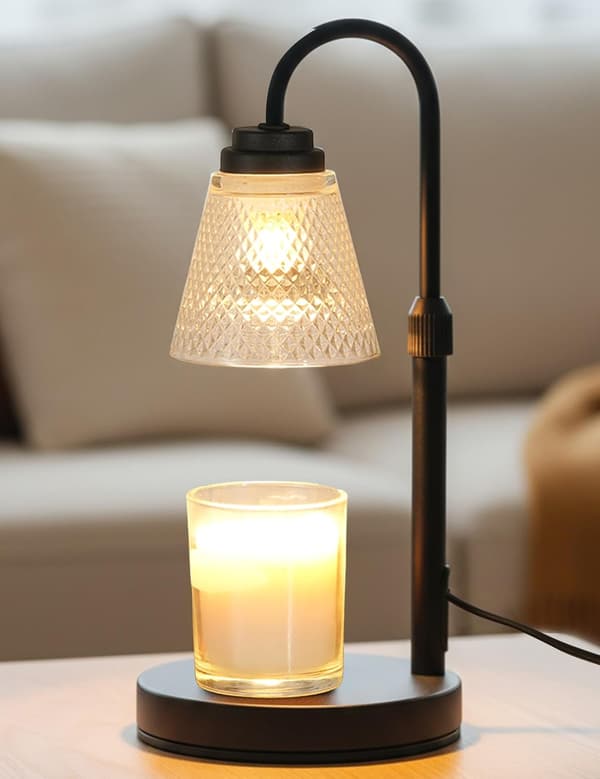 Stearinlysvarmerlampe med timer Hjemmeinnredning Bursdagsgaver til kvinner mor henne