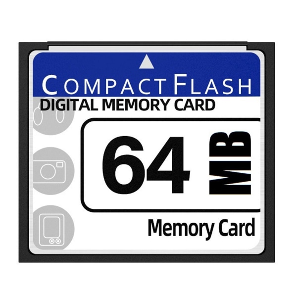 64 Mt Compact Flash -muistikortti kameralle, mainoskoneelle, teollisuustietokonekortille