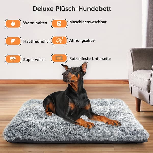 Hundehus Kattehus Små Hunder Medium og Store Hunder Langhåret Hundeseng Høst og Vinter Varme