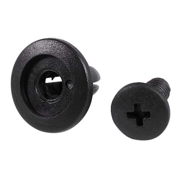Auton puskurin lokasuojan 6 mm mustat muoviset niitit kiinnitystarvikkeet 20 kpl