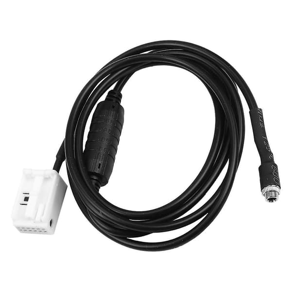 Bil Aux Ljudkabelkontakt Med Resistor 1.5m 12-polig För E60 E61 E63 E64 E65 E66 E81 E82 E83 E87